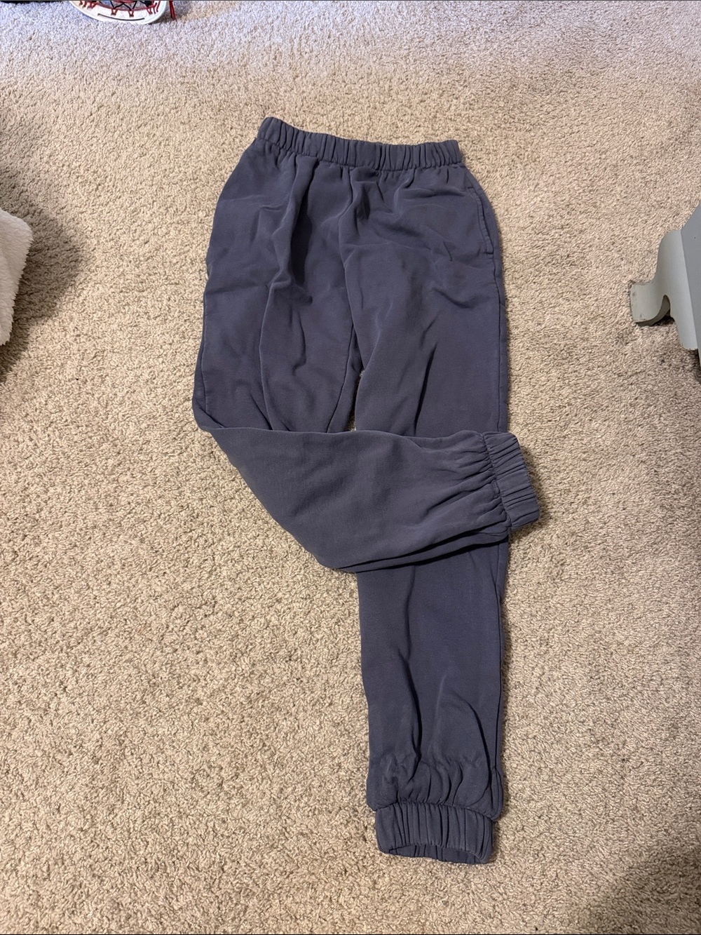 Kids Elastic Waist Jogger Pants - Charcoal